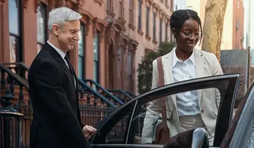 Reliable black car service near Dallas
