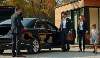 Chauffeured black car service in Fort Worth