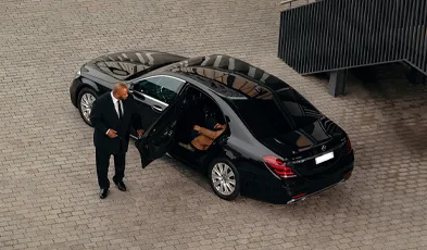 Chauffeured black car service in Plano