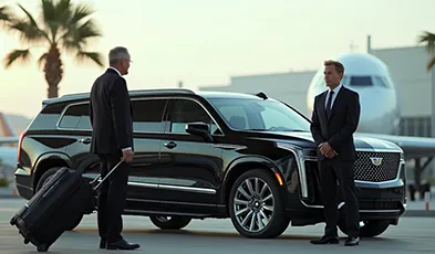 Reliable black car service near Plano