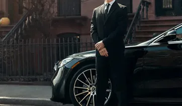 Chauffeured black car service in Dallas