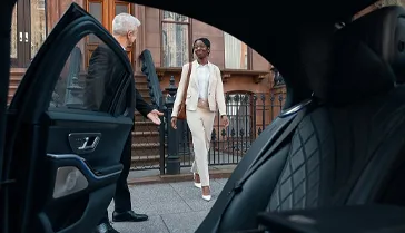 Reliable black car service near Dallas