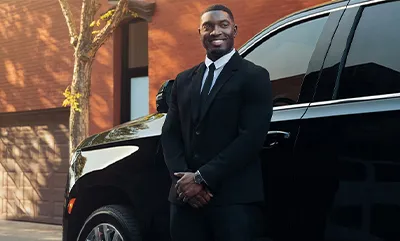 Chauffeured black car service in Dallas