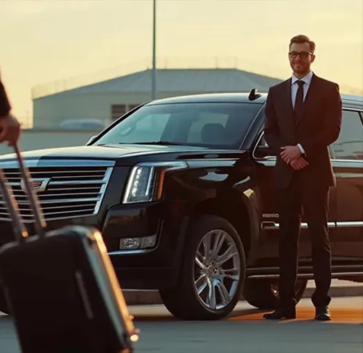 Reliable black car service near Dallas