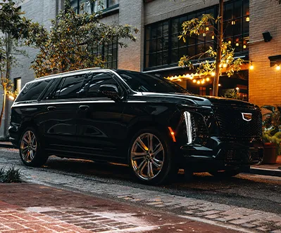 Elegant sedan for DFW Airport pickup and drop-off