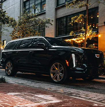 Chauffeured black car service in Dallas